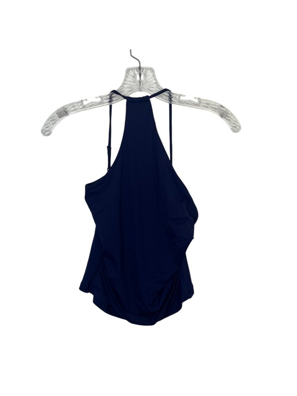 Qinsen Halter Neck Swim Top Womens Large Blue New Summer Pool Beach‎